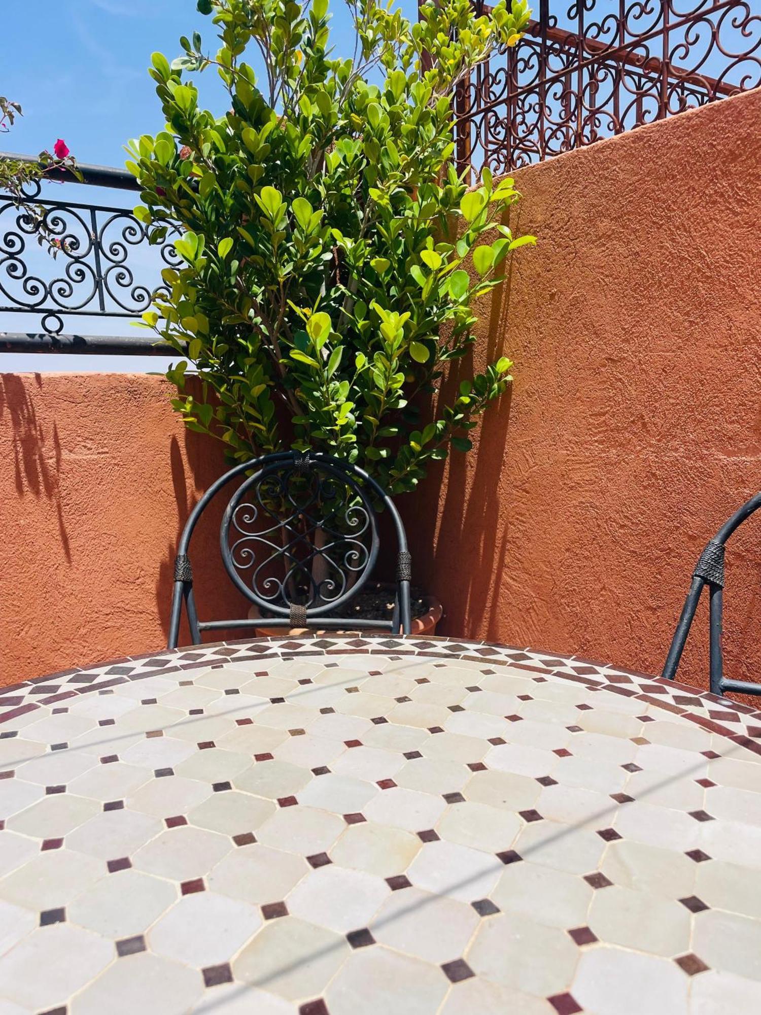 Riad ms holiday’s privatisé 8 personnes - avec terrasse Marrakesh Exterior foto